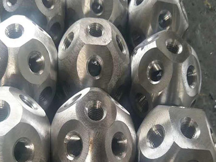 广安螺栓球网架杆件制作