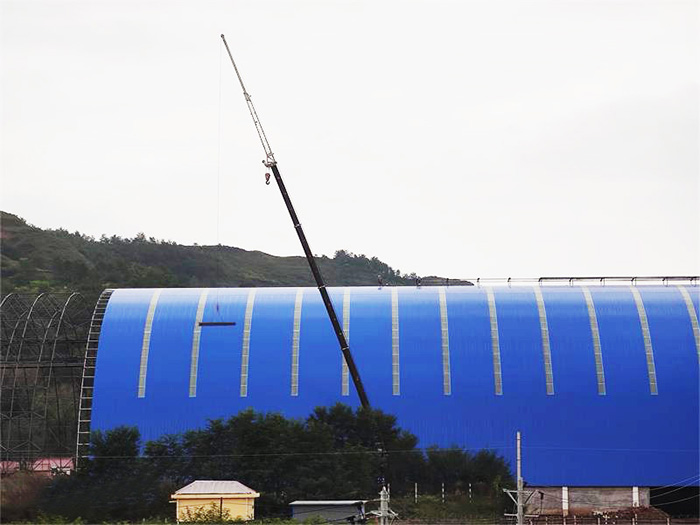 广安煤棚网架工程